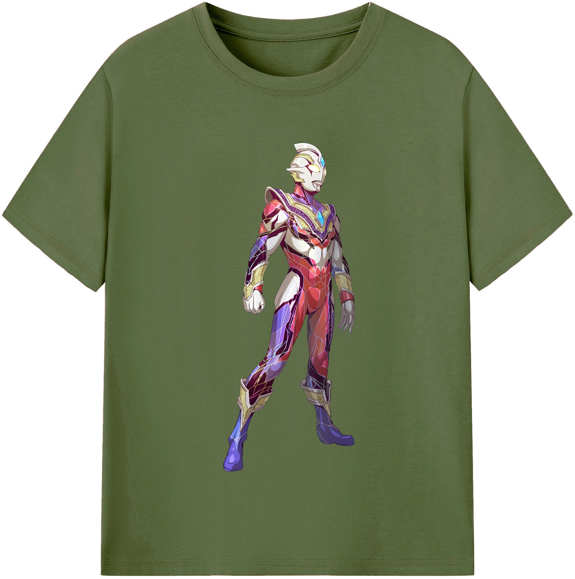 （画像用） ウルトラマン Ultraman 綿100％半袖Tシャツ（フロントプリント）